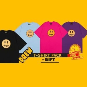 Drew Classic T-Shirt Pack + GIFT (A43)