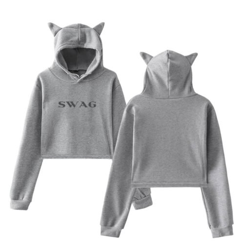 Justin Bieber Cropped Hoodie #3