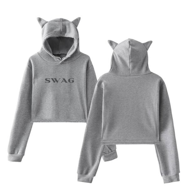 Justin Bieber Cropped Hoodie #3